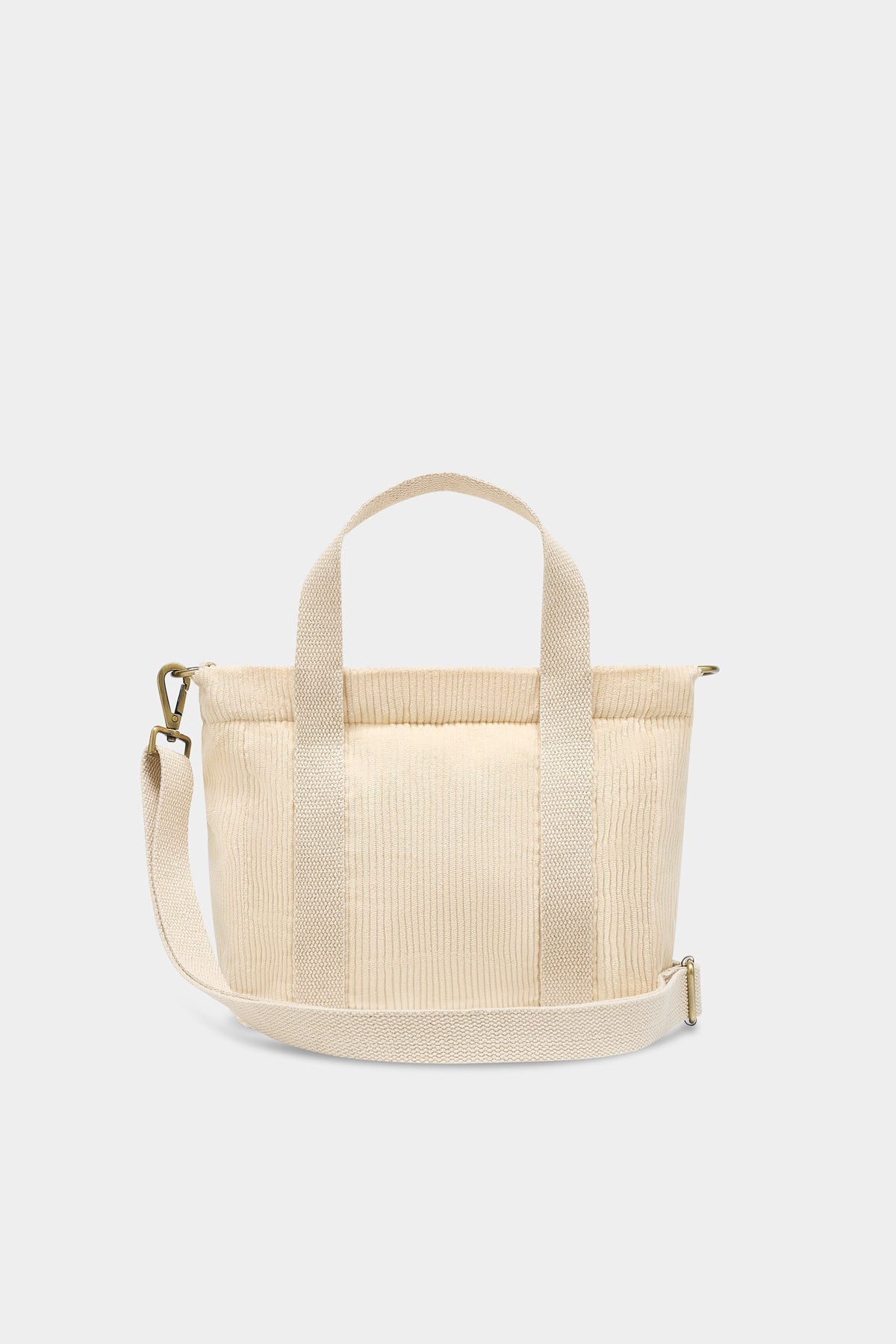 Louise cream corduroy Crossbody