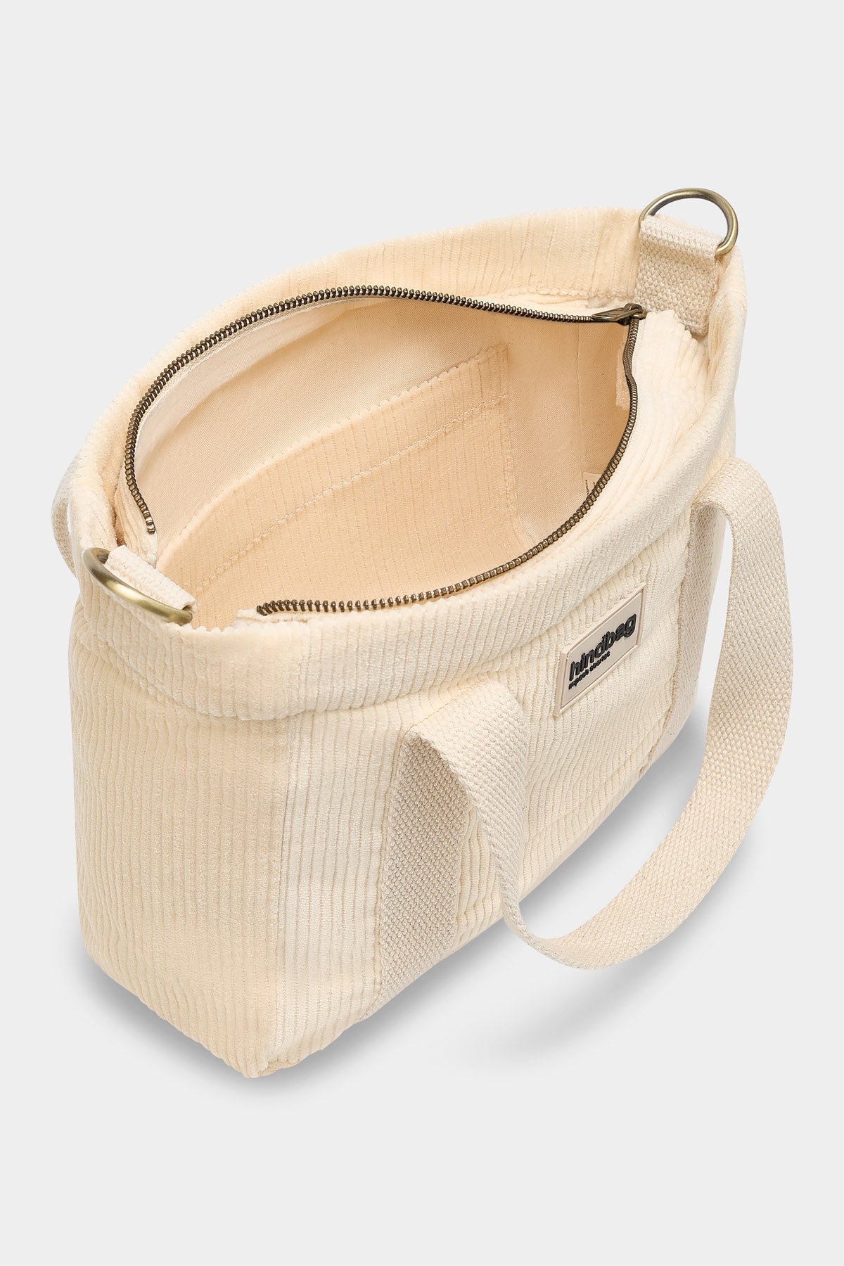 Louise cream corduroy Crossbody