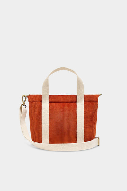Louise Brick Corduroy handbag