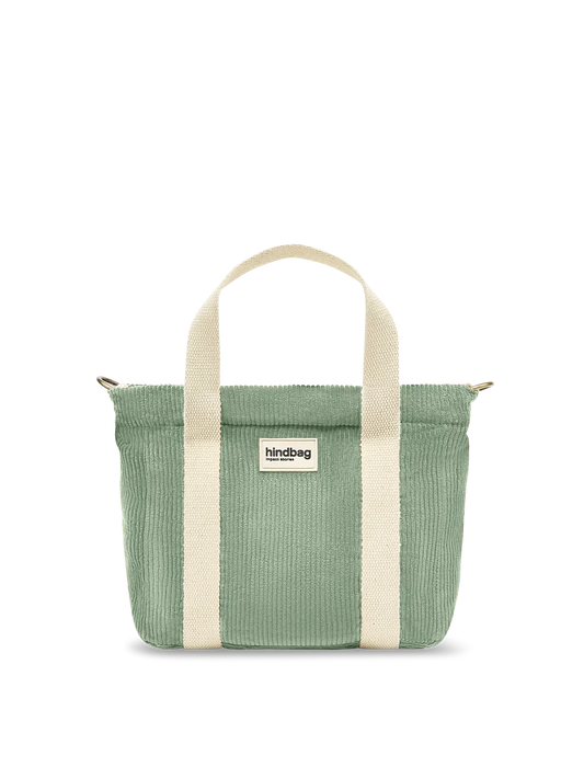 Louise Mint Green Corduroy Handbag