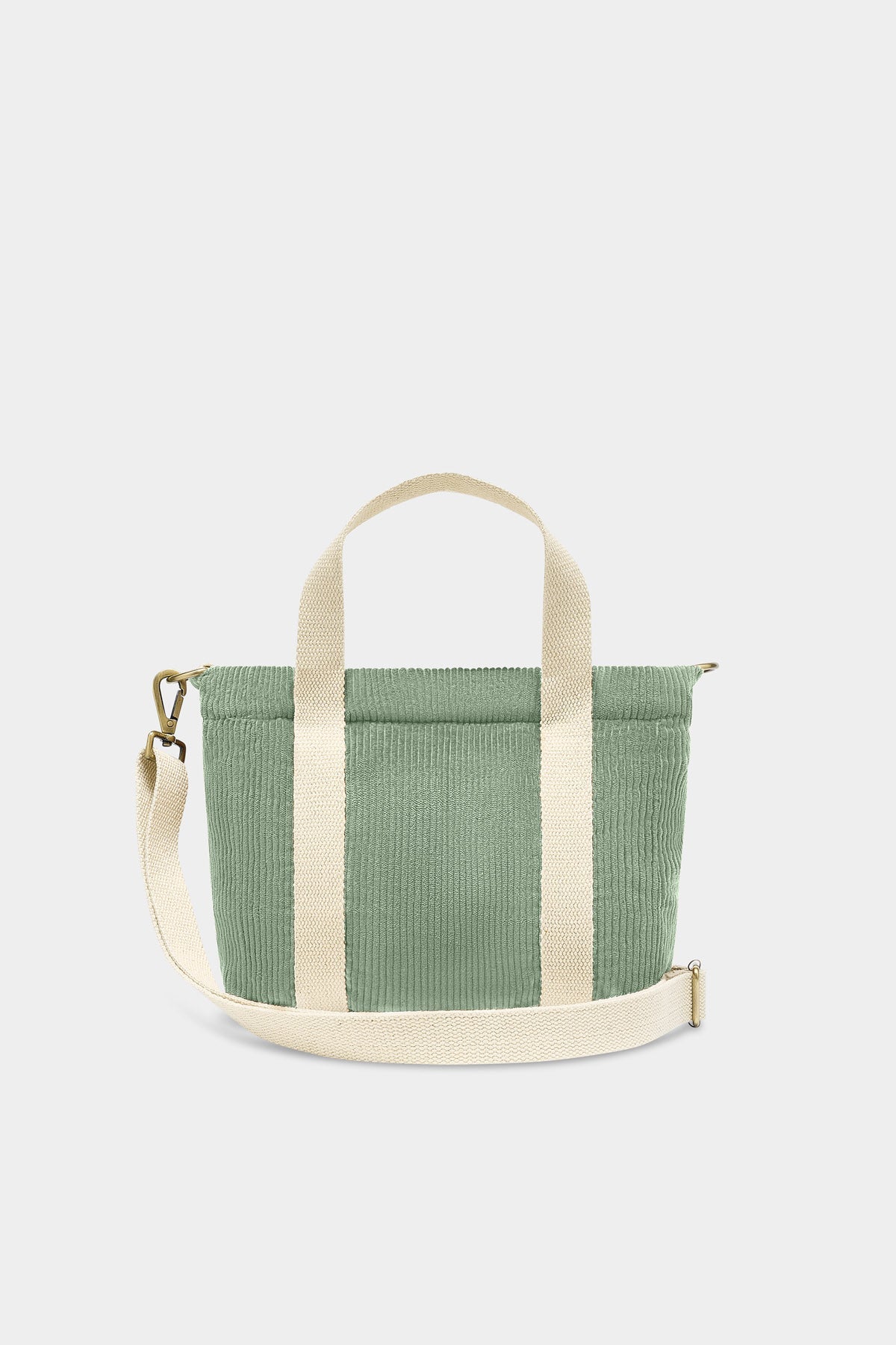 Louise Mint Green Corduroy Handbag
