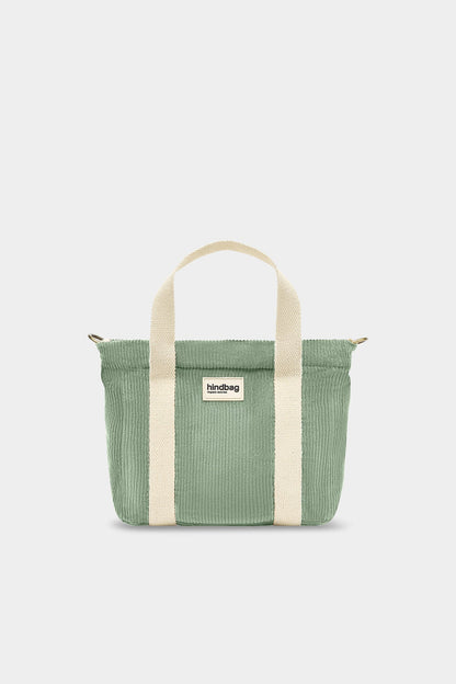 Louise Mint Green Corduroy Handbag