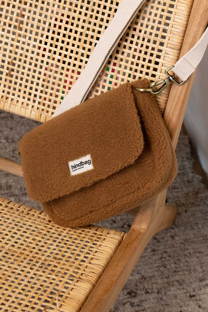 Margault Teddy Handbag in Brown