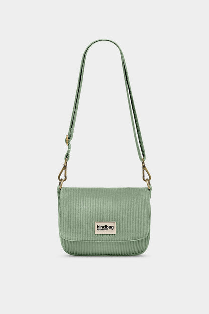 Margault Mint Green Corduroy Handbag