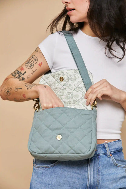 Margault Sauge quilted handbag