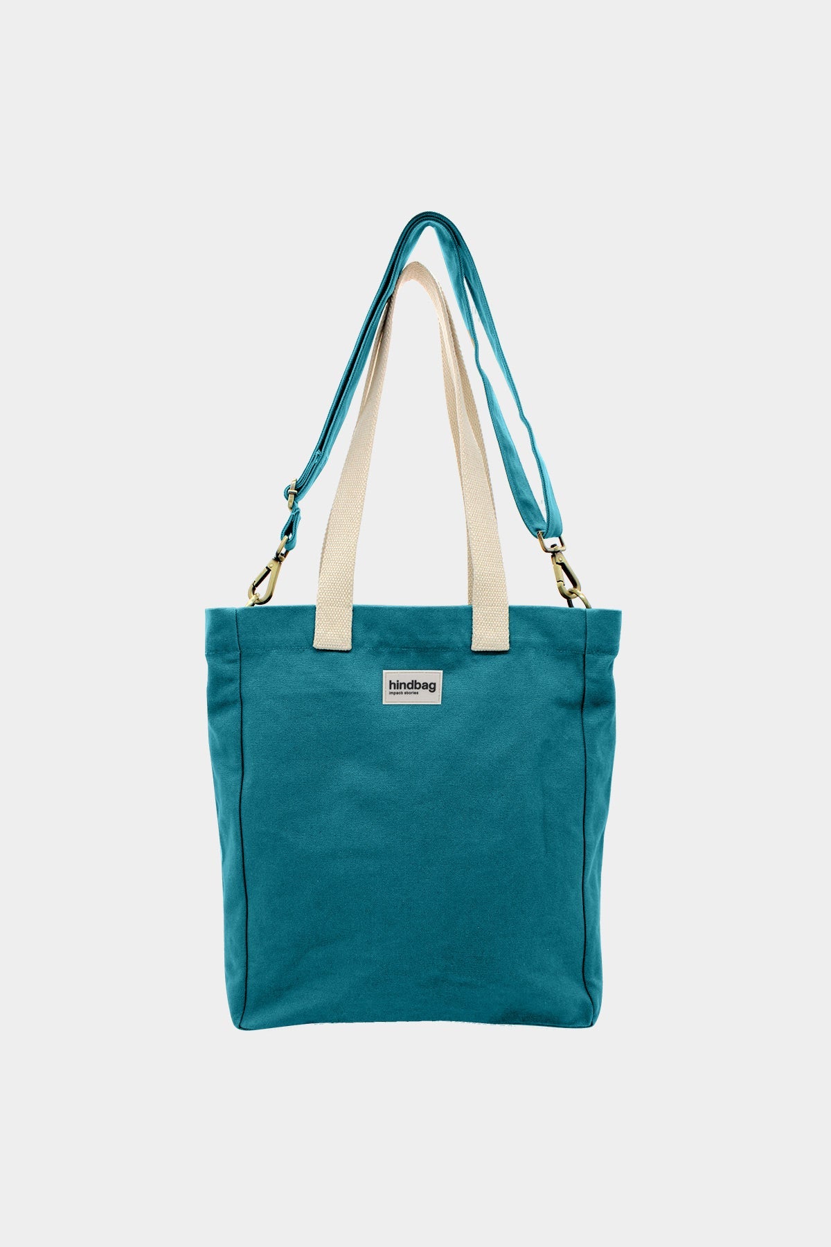 Paul Peacock Blue vertical shopping bag