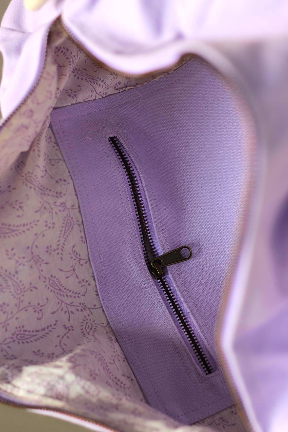 Simon duffel bag Lilac