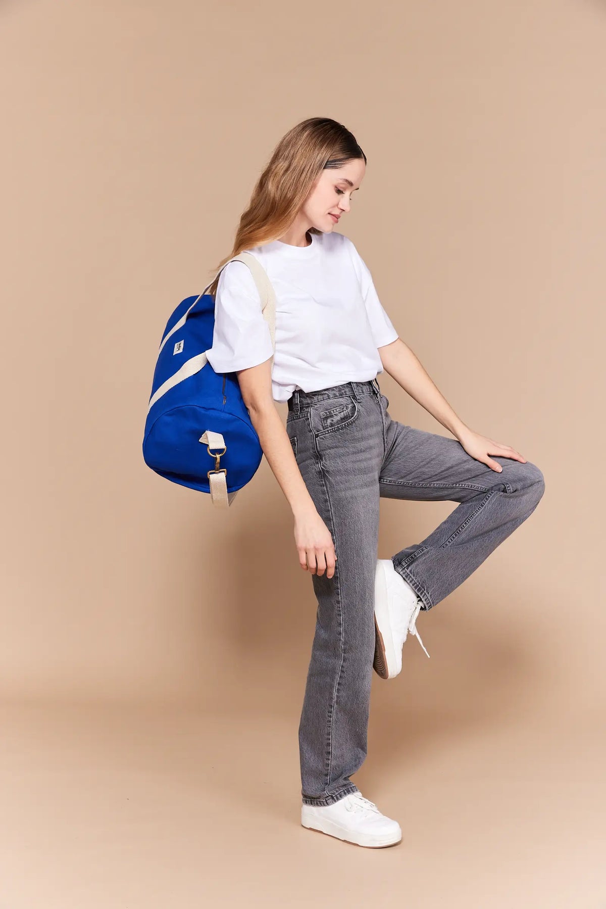 Simon duffel bag Electric blue