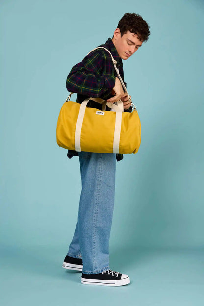 Simon Safran duffel bag