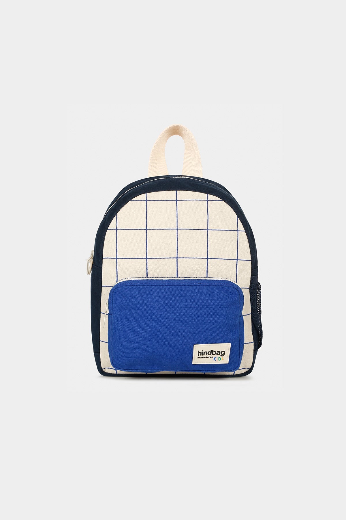 Romy Tricolor Checkered Backpack