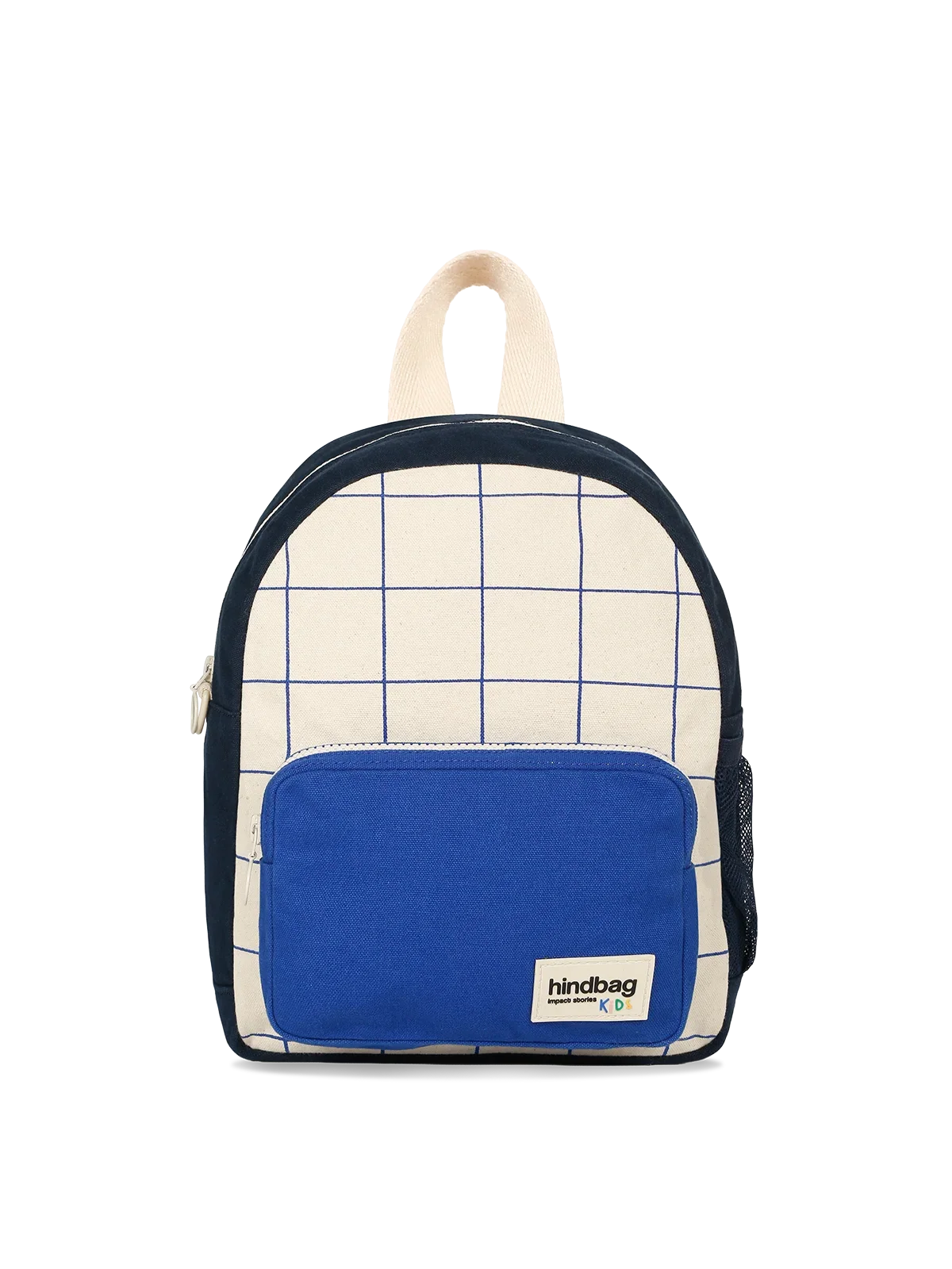 Romy Tricolor Checkered Backpack