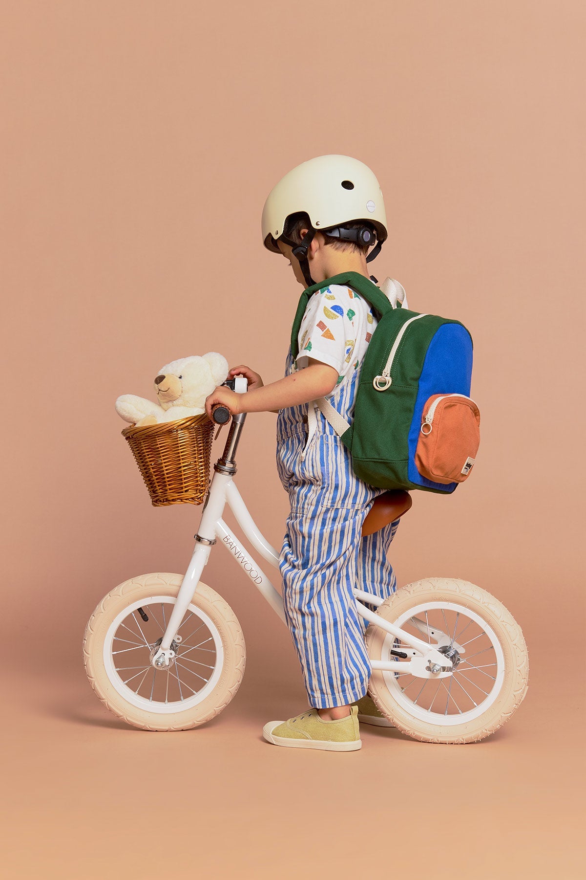 Romy Tricolore Backpack Electric Blue