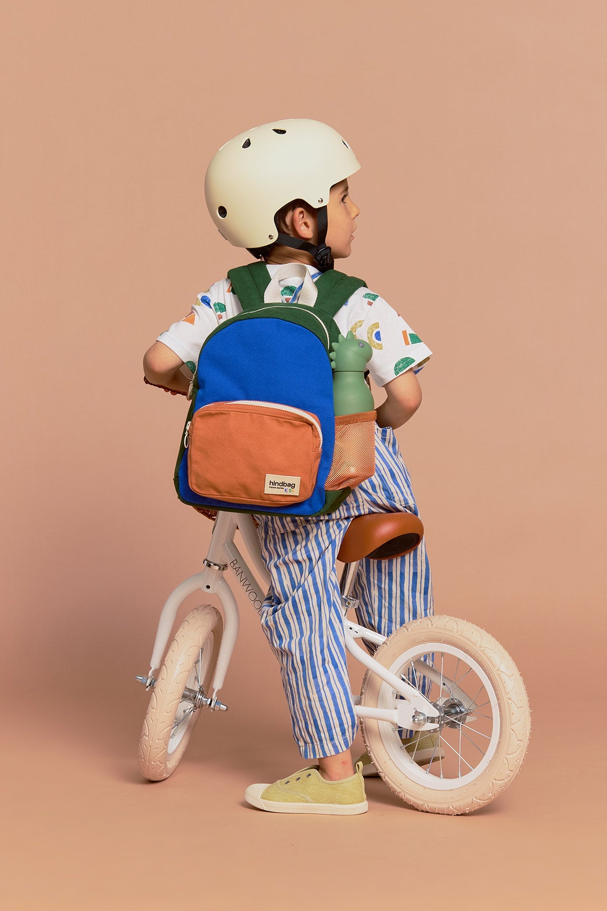 Romy Tricolore Backpack Electric Blue