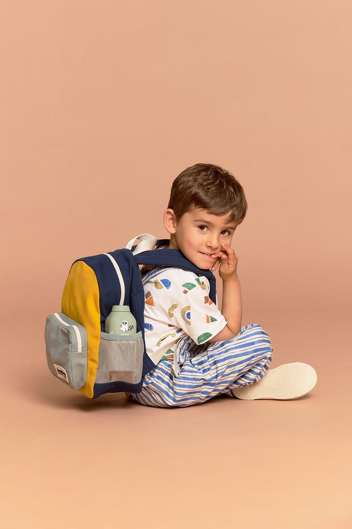 Romy Tricolor Saffron Backpack