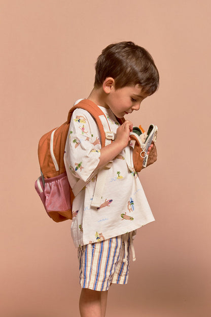Romy Tricolor Sage Backpack