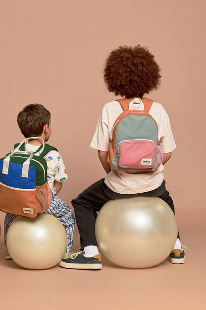 Romy Tricolor Sage Backpack