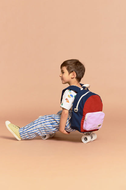 Romy Tricolore Terracotta Backpack