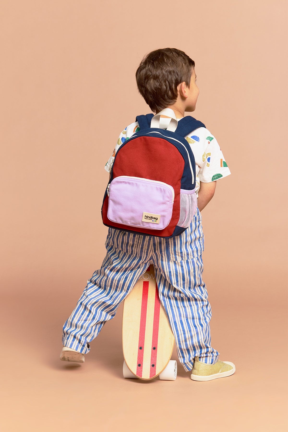 Romy Tricolore Terracotta Backpack