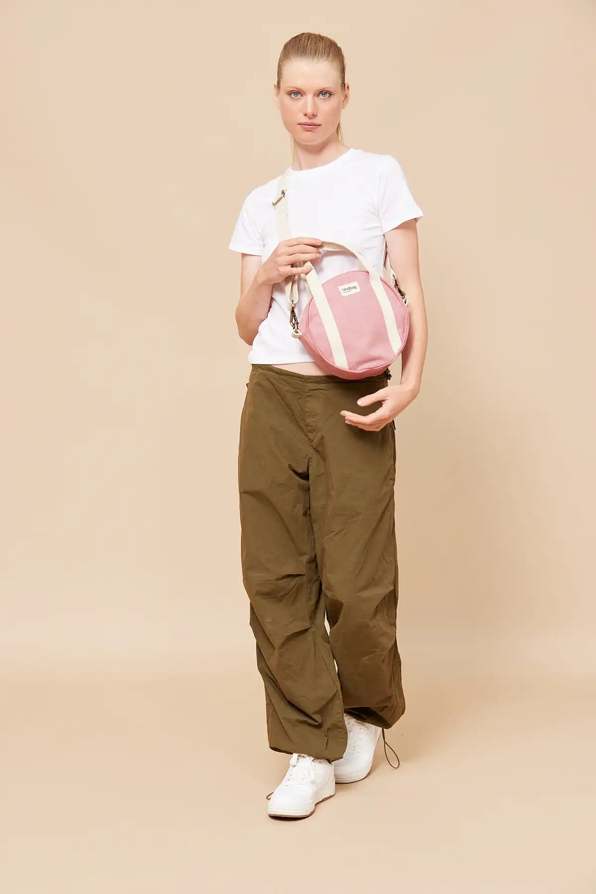 Louis Rose blush handbag