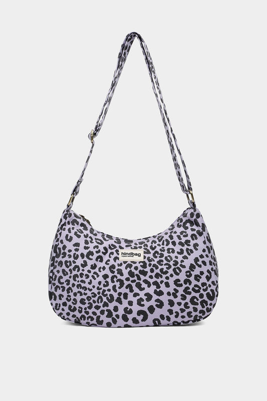Rosa Lilac leopard Bag