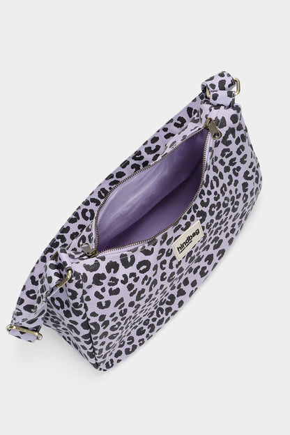 Rosa Lilac leopard Bag