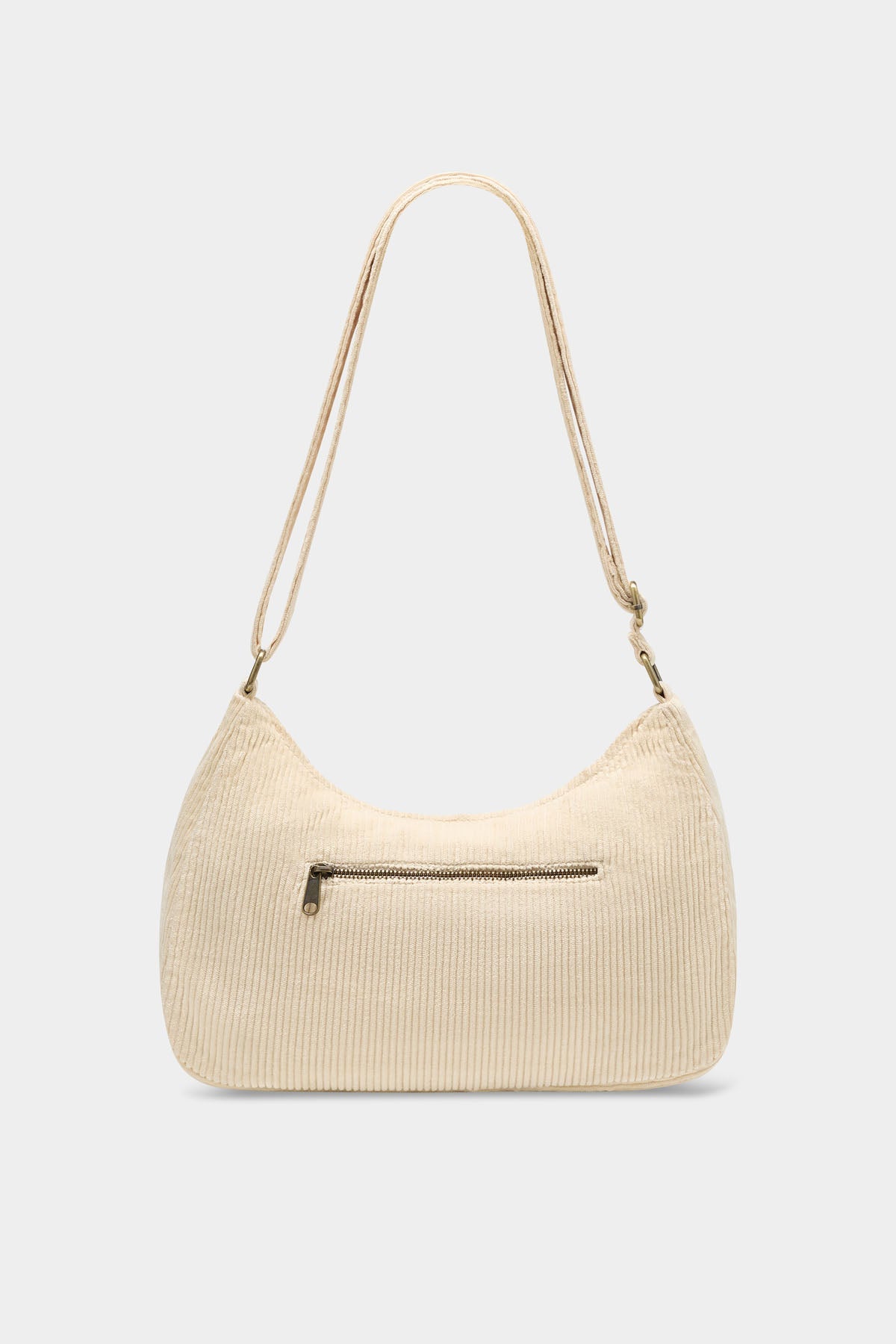 Rosa cream corduroy Crossbody Bag