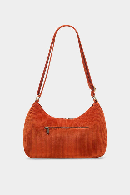 Rosa Brick Corduroy Bag