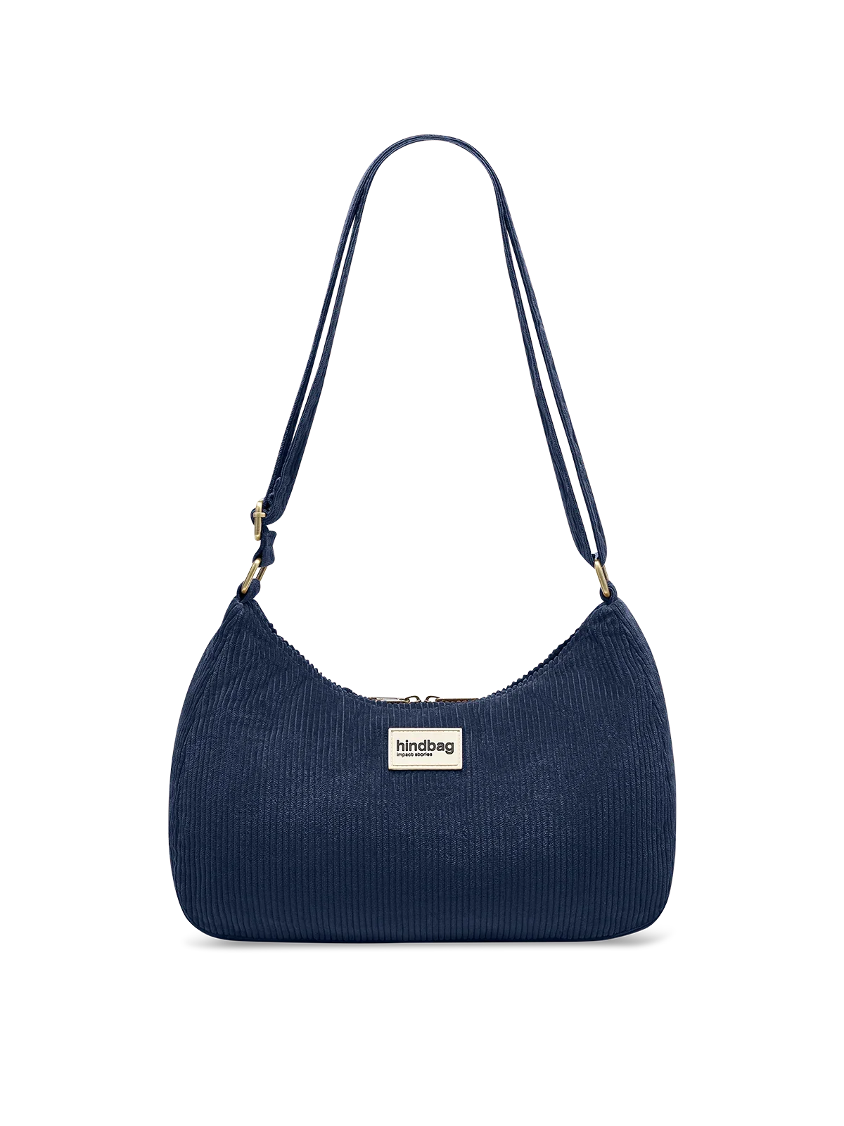 Rosa Navy Corduroy Bag