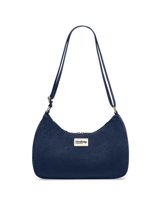 Rosa Navy Corduroy Bag