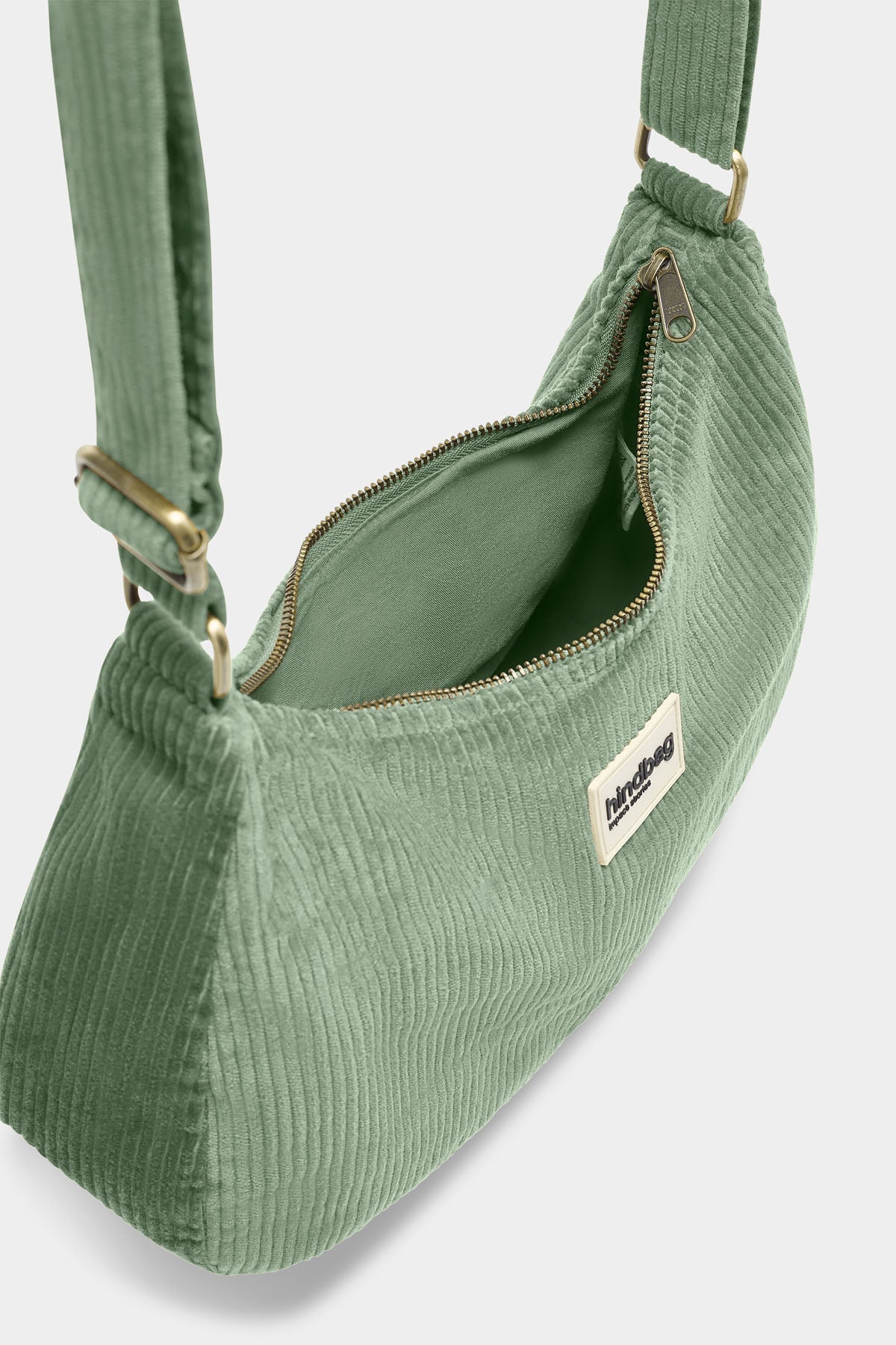 Rosa Mint Green Corduroy Bag