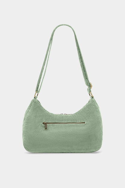Rosa Mint Green Corduroy Bag