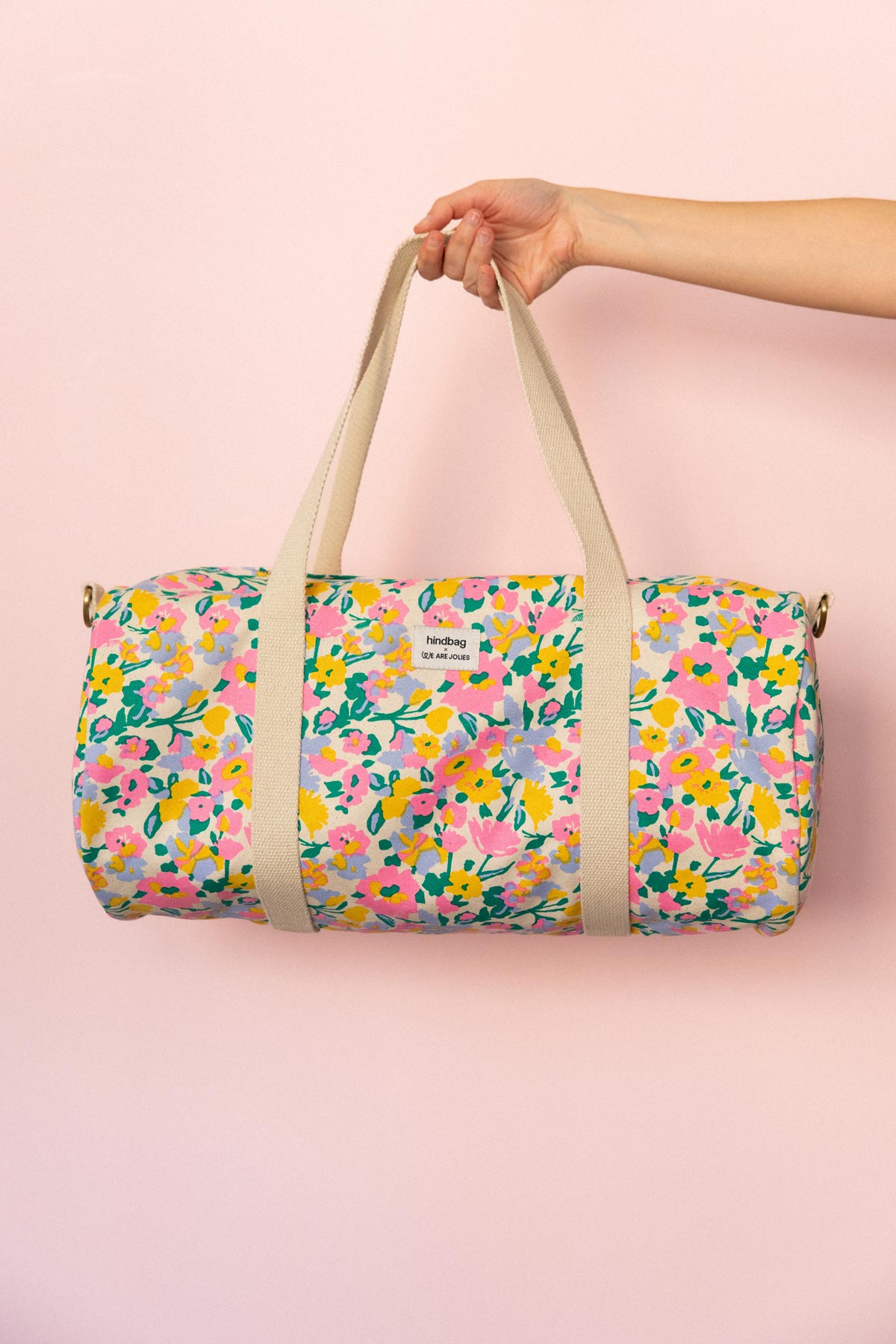 Simon Pastel Bloom Duffle Bag - Hindbag x WAJ