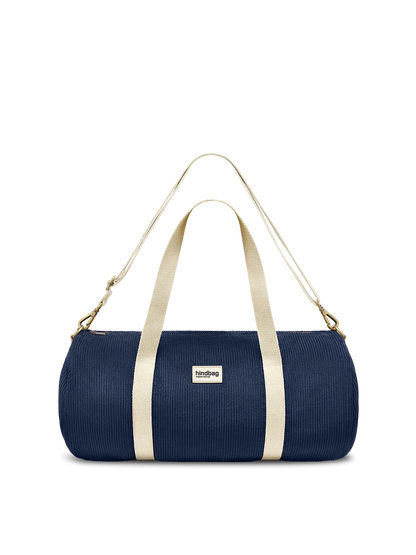Simon duffel bag in navy corduroy