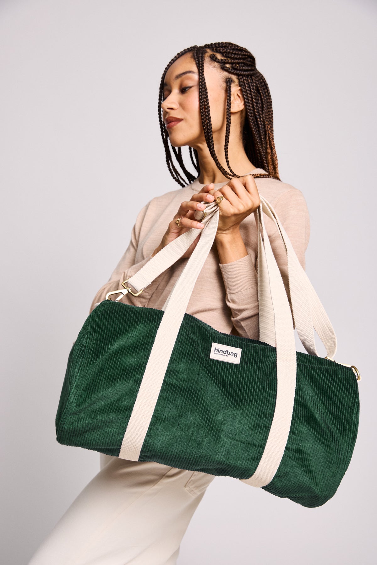 Simon Clay Green Duffel Bag