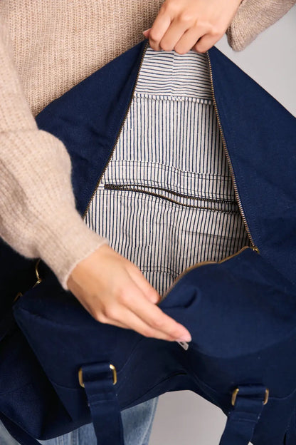 Yves Navy travel bag