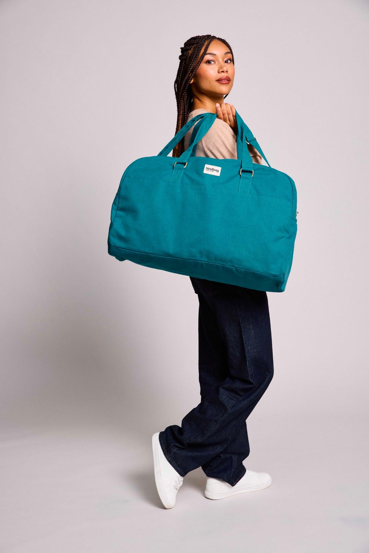 Yves Peacock Blue travel bag