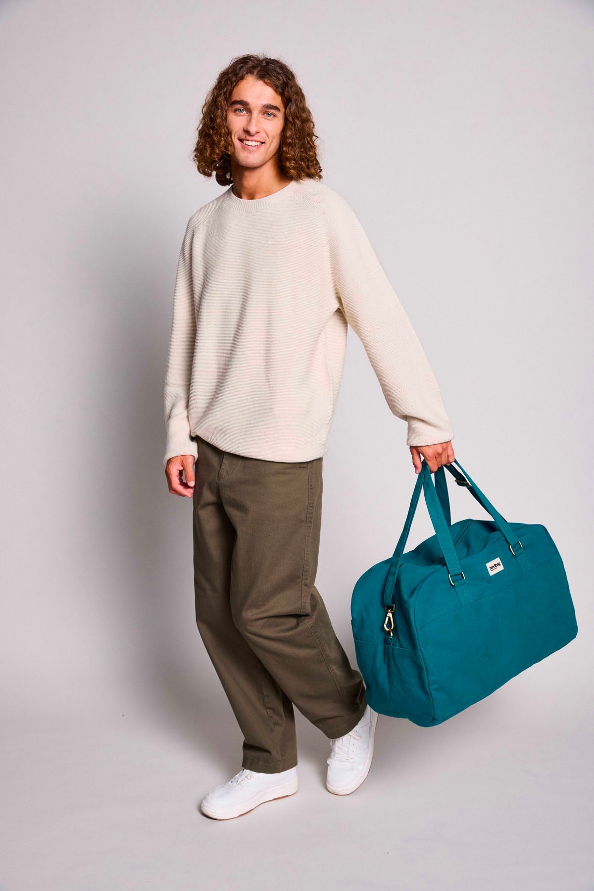 Yves Peacock Blue travel bag