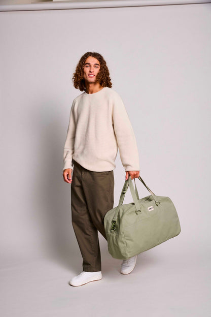 Yves Clay Green travel bag