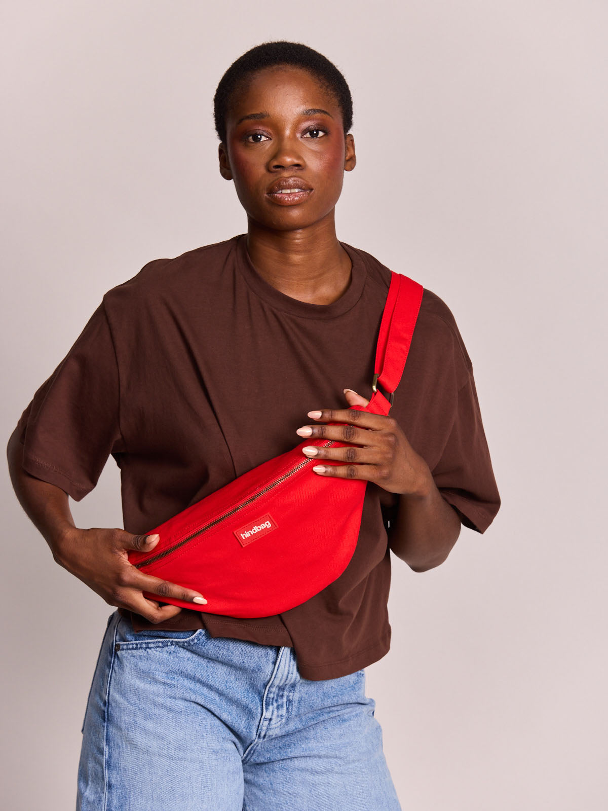 Sasha carmine red Bum Bag