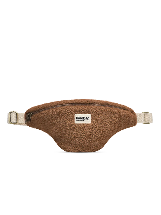 L Sasha Teddy Fanny Pack in Brown