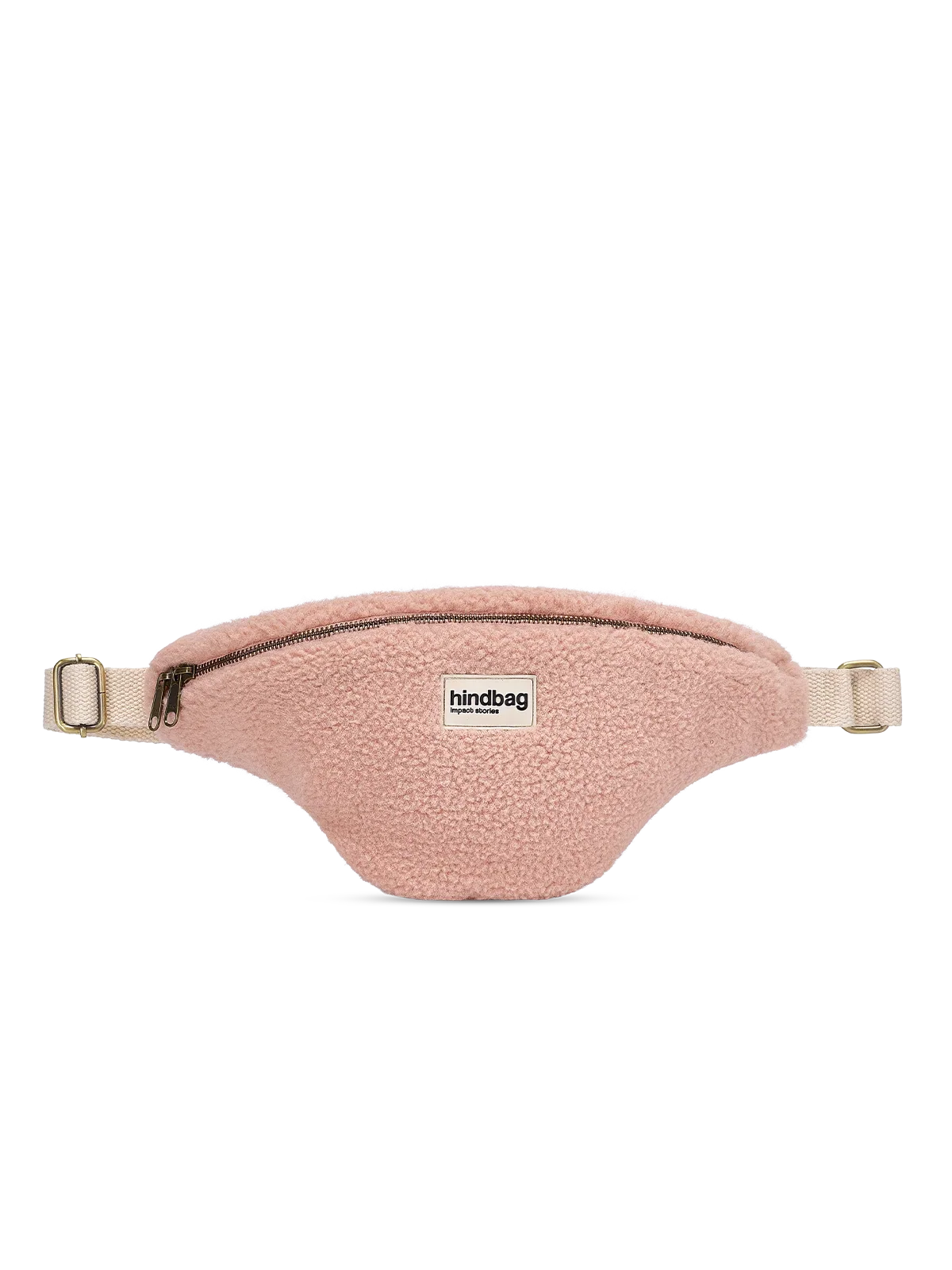 L Sasha Teddy Fanny Pack in Powder Pink