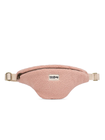 L Sasha Teddy Fanny Pack in Powder Pink