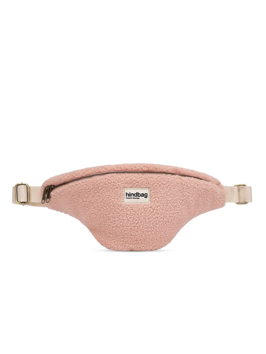 L Sasha Teddy Fanny Pack in Powder Pink