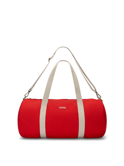 Simon Carmine Red Duffle Bag
