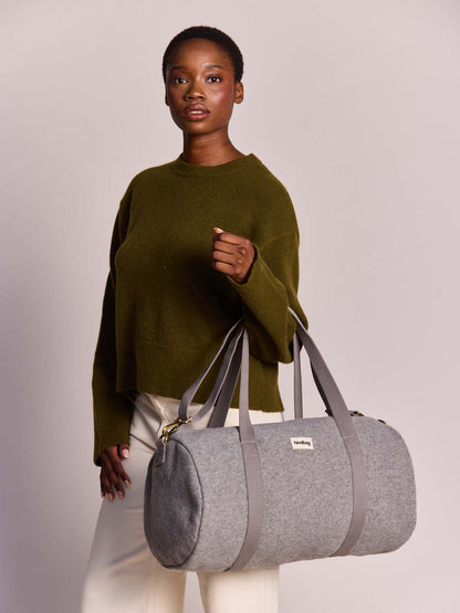 Simon granite wool effect Duffle Bag