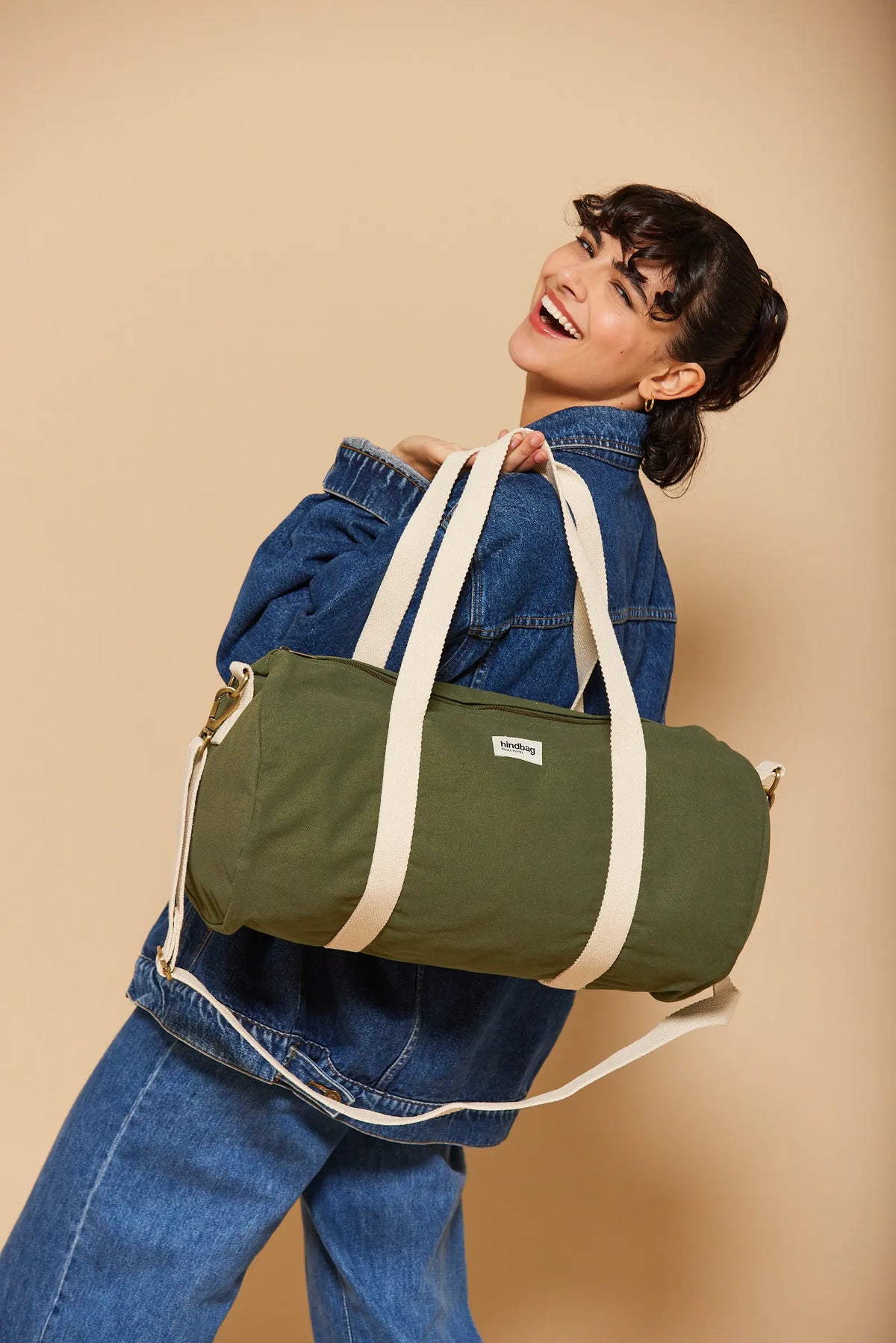Simon Olive duffel bag