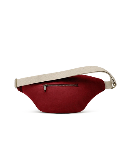Sofia burgundy bum bag