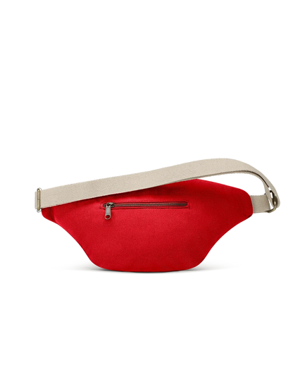 Sofia carmine red bum bag