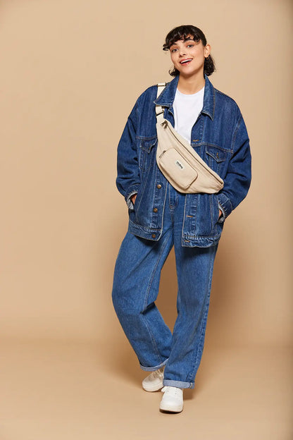 XL Sofia Jute Belt Bag