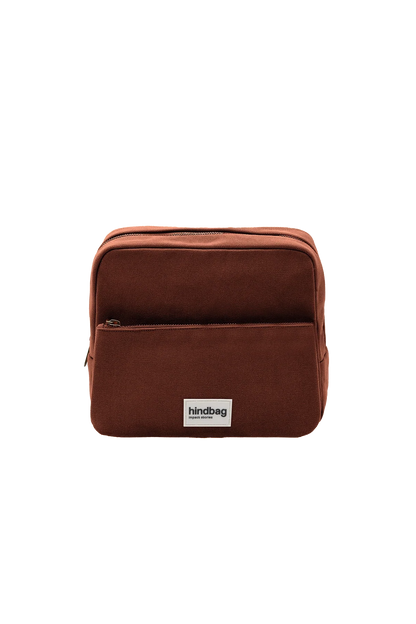 Alix Chocolate XL Toiletry Bag